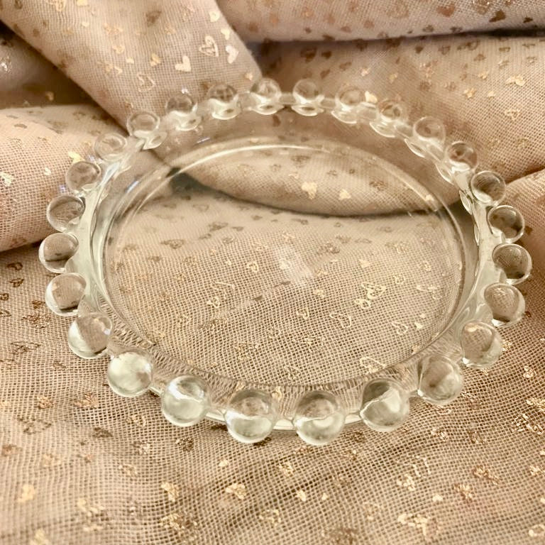 Bliss Delights Beaded Candle Plate