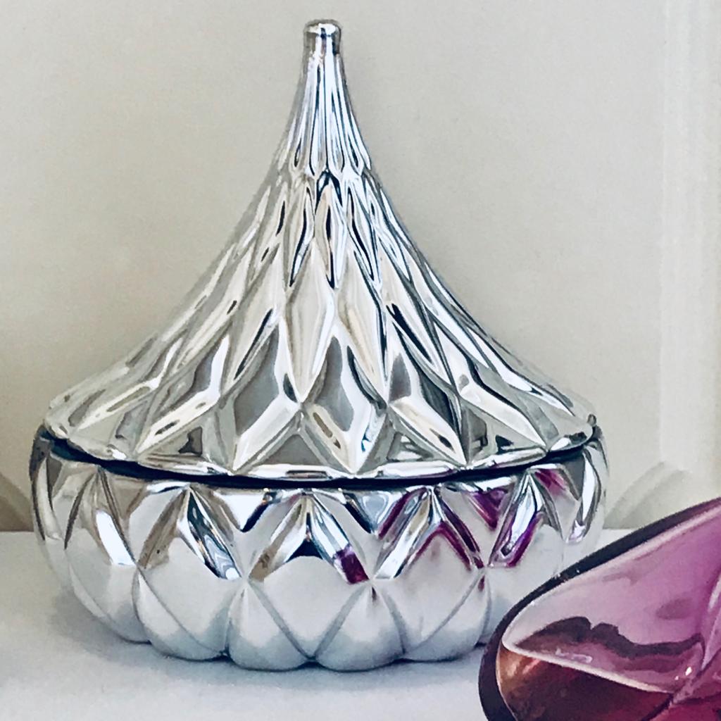 Bliss Delights Hershey's Triple Wick Raindrop Candle | Luxury Gift