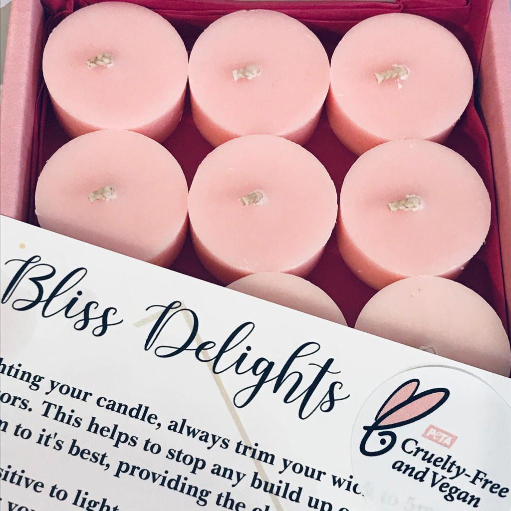 Peony Blush Tealights