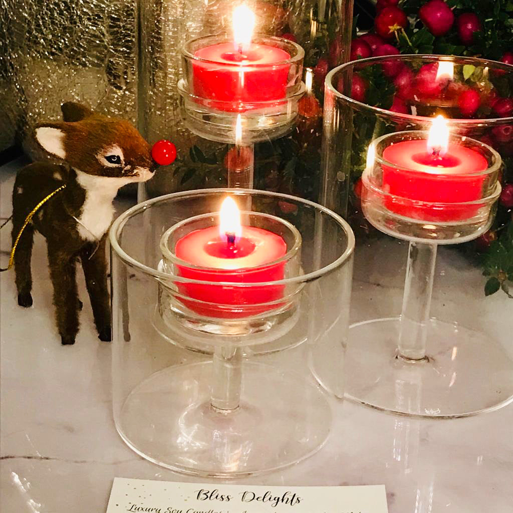 Bliss Delights Rudolf Tealights | Christmas Tealights