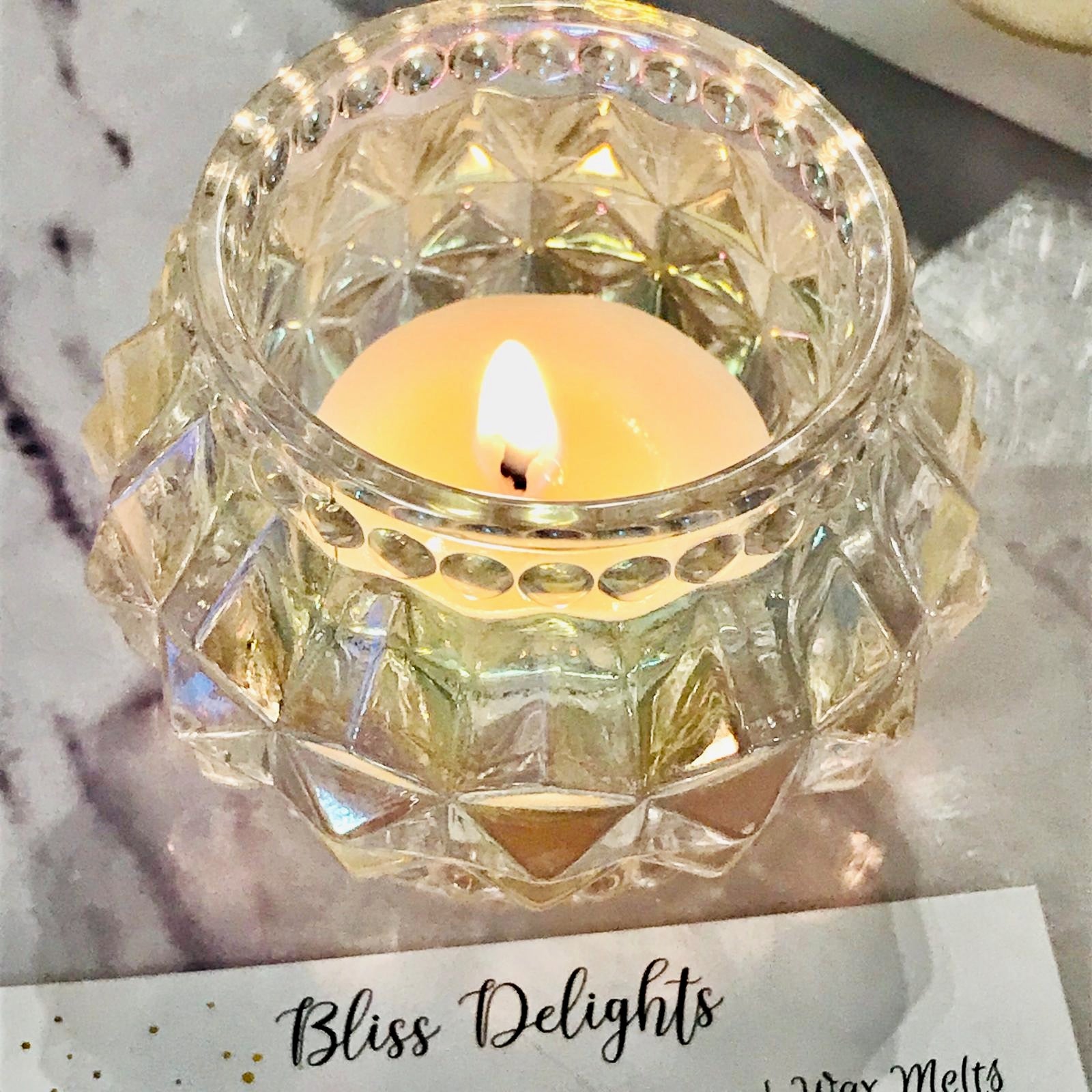 Bliss Delights Pearlescent Tealight Holder
