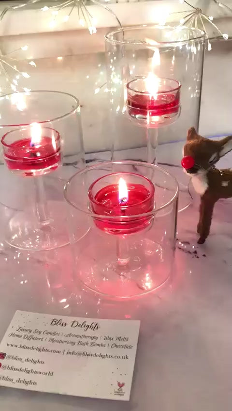 Bliss Delights Rudolf Tealights | Christmas Tealights