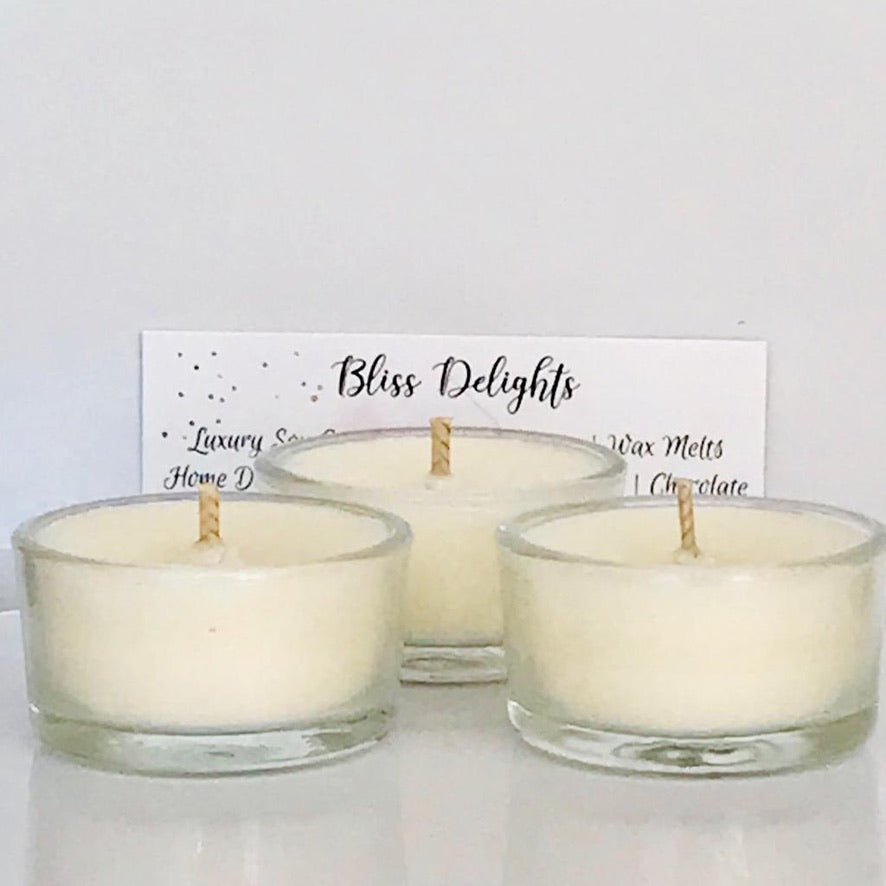 Bliss Delights Soy Tealight Candles | Eco & Vegan Soy Candles