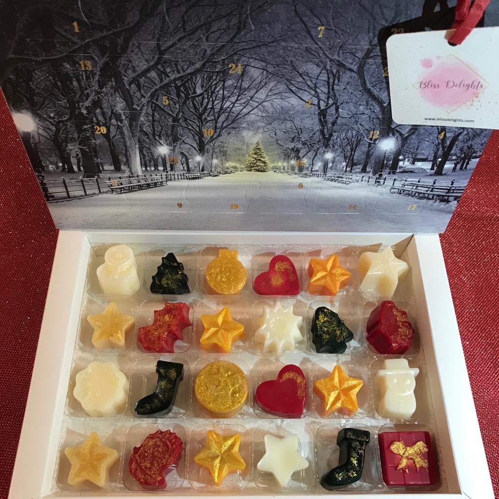 Bliss Delights Christmas Wax Melt Advent Calendar | Scented Advent