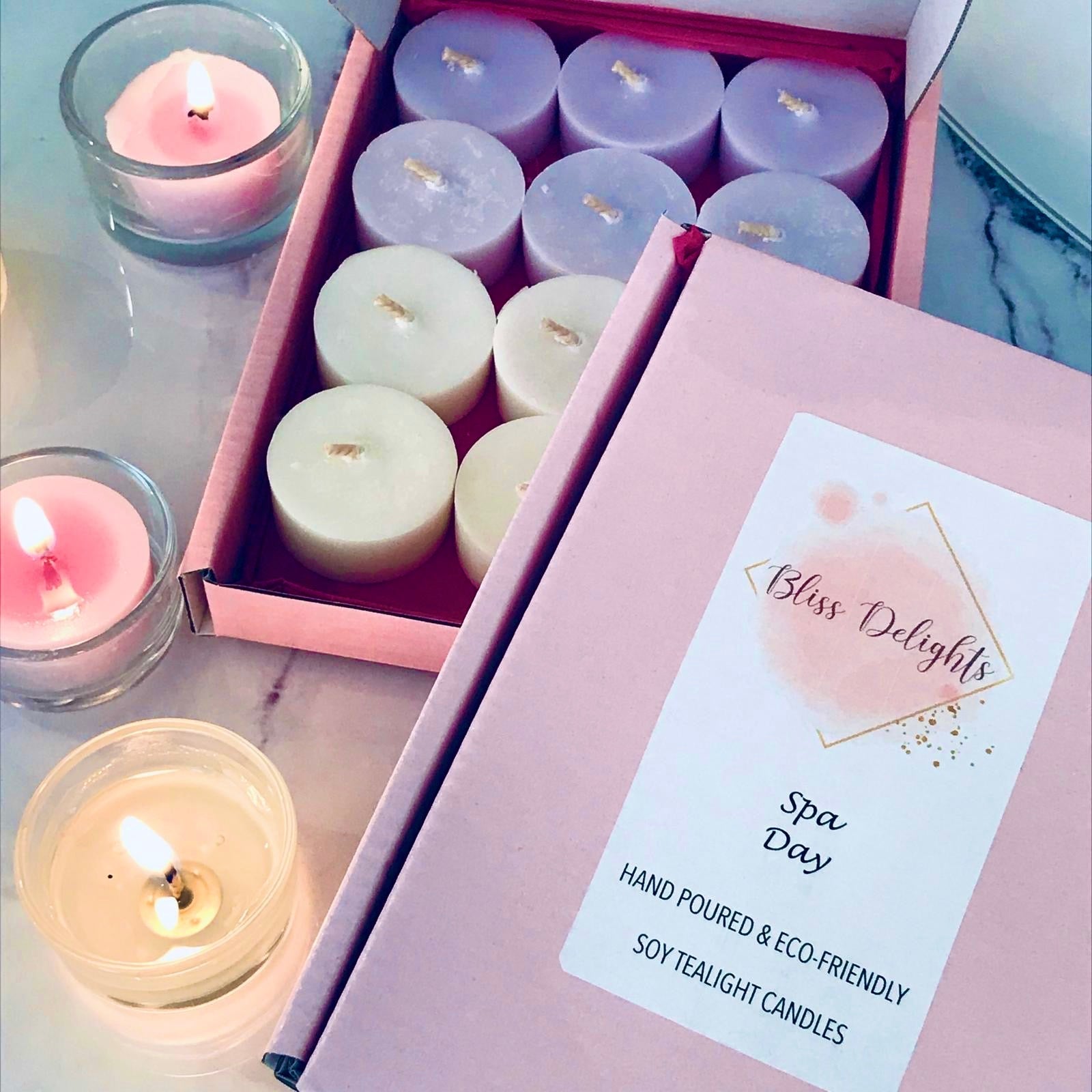 Bliss Delights Aromatherapy Essential Oil Candles | Soy Wax