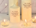 Bliss Delights Set of 3 Church Pillar Candles