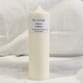 Bliss Delights Clean Cotton Soy Pillar Candles | Plastic Free