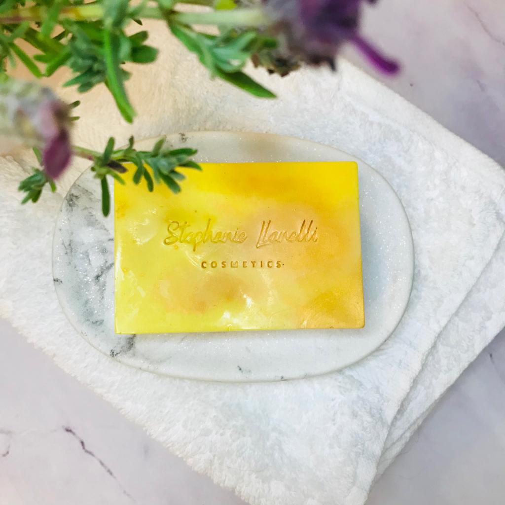 Bliss Delights Golden Sands Natural Soap Bar with Shea & Cocoa Butters
