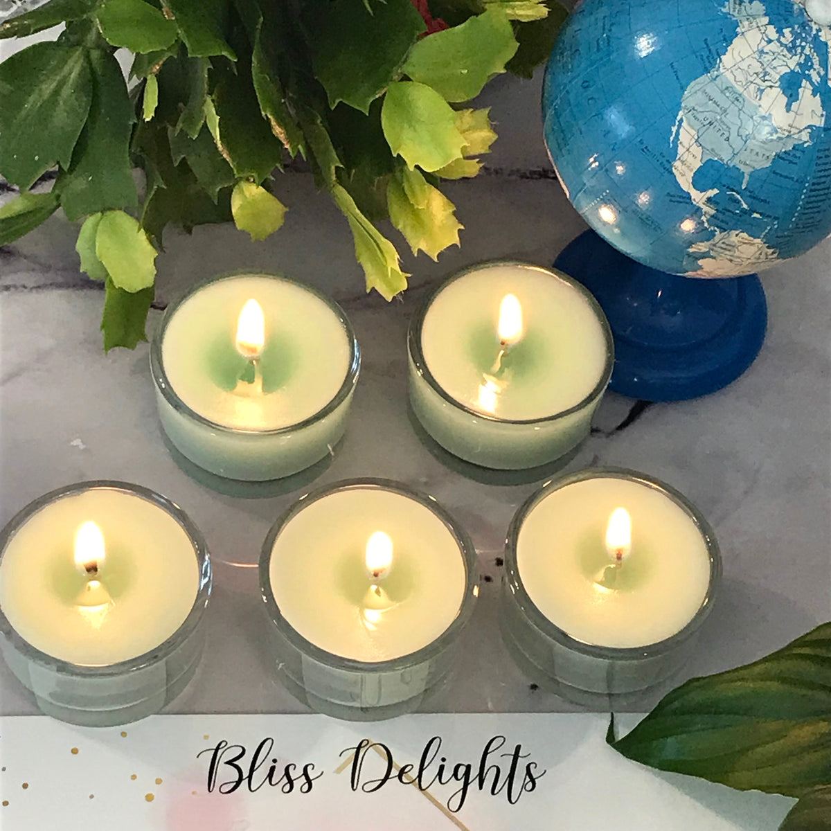 Bliss Delights Soy Tealight Candles | Eco & Vegan Soy Candles