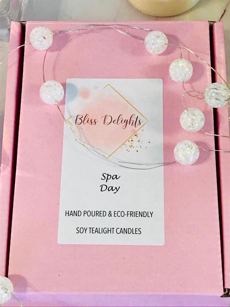 Bliss Delights Spa Day Lavender Refill Tealights | Eco & Vegan