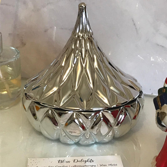 Bliss Delights Triple Wick Raindrop Candle | Luxury Gift