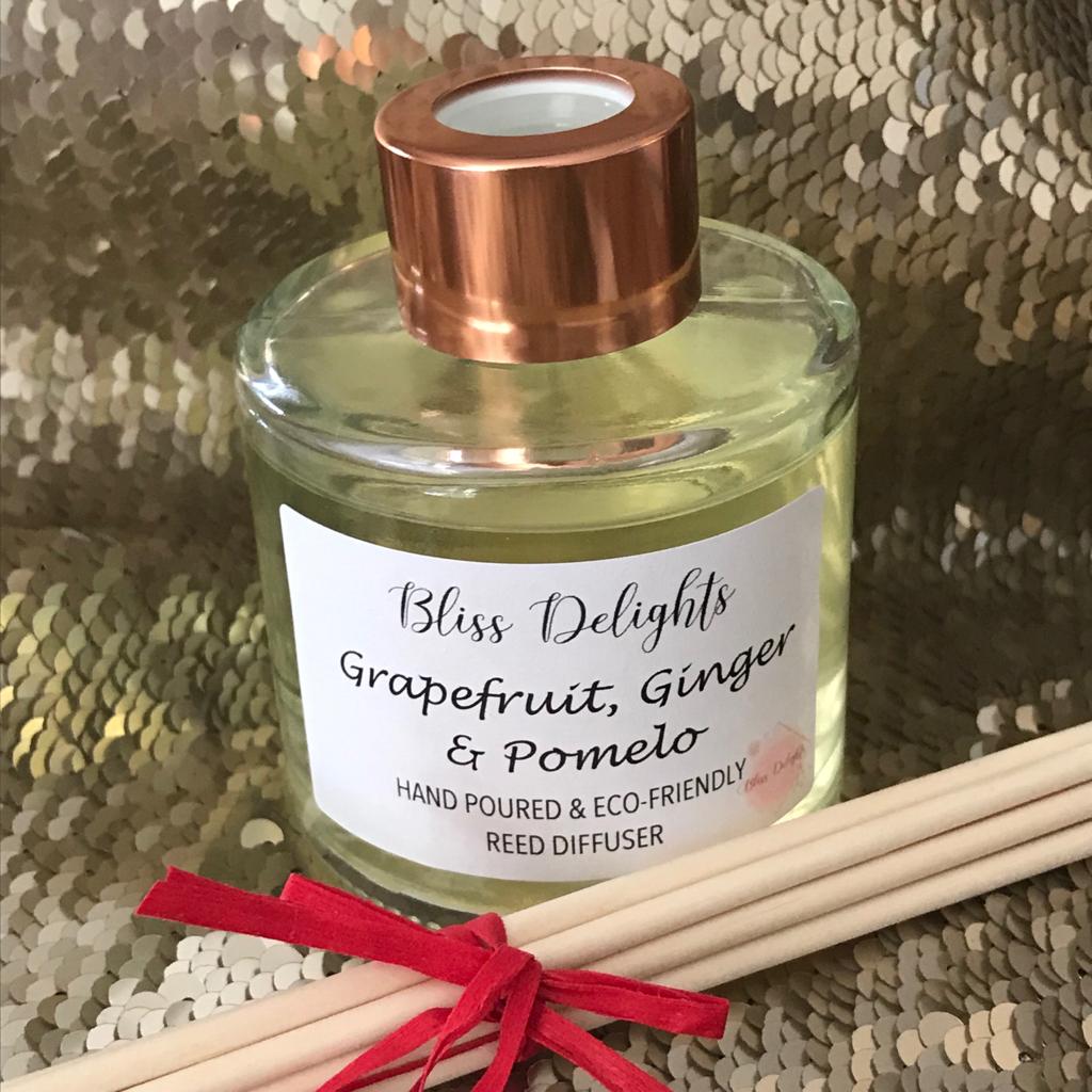 Bliss Delights Grapefruit, Ginger & Pomelo Reed Diffuser