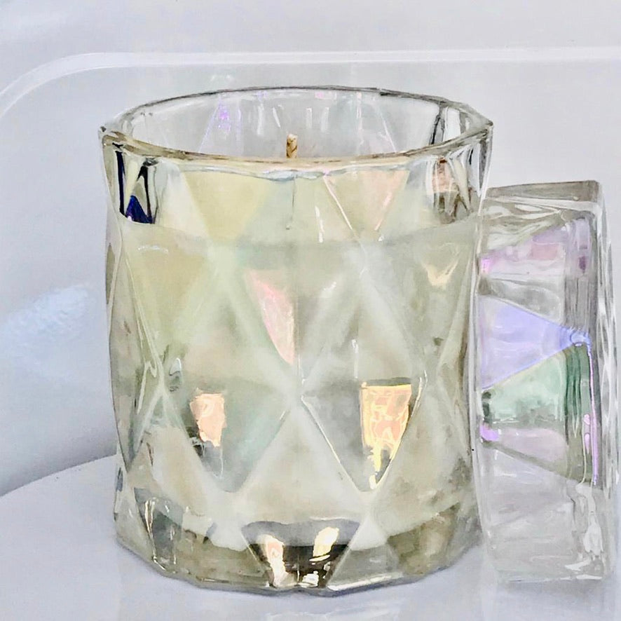 Bliss Delights Pearl Diamond Candle | Luxury Scented Soy Candle