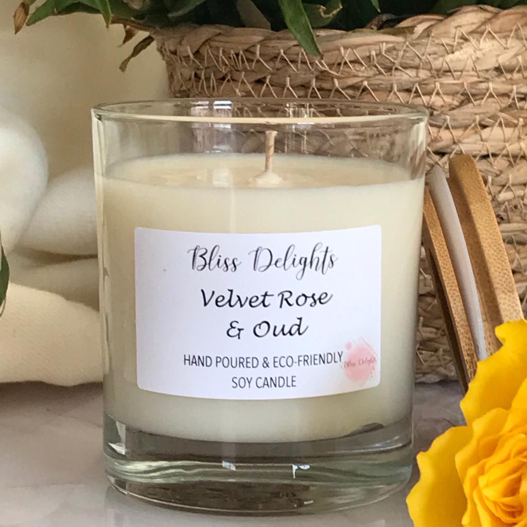 Bliss Delights Luxury Scented Soy Candle Blends | Vegan Candles