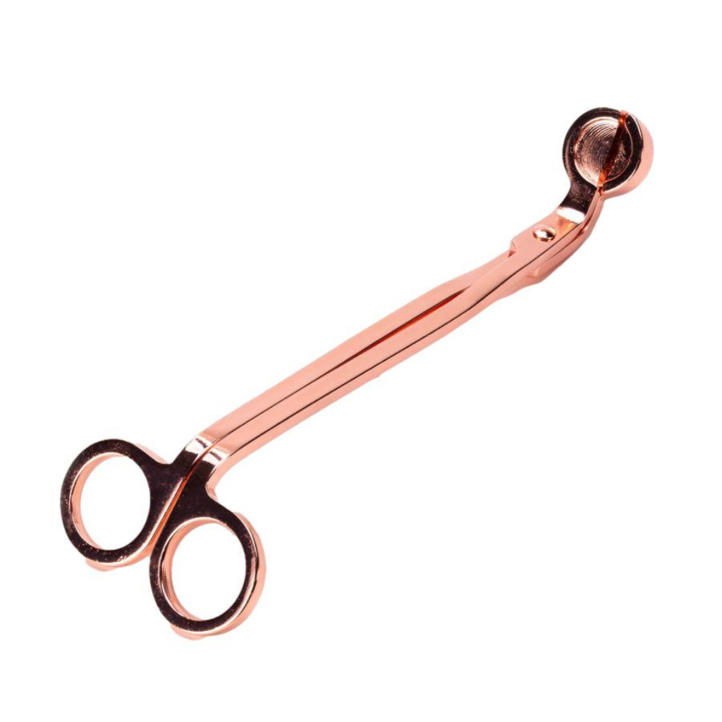 Bliss Delights Wick Trimmer in Matte Black, Rose Gold & Silver