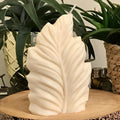 Bliss Delights Feather Soy Pillar Candle Unscented