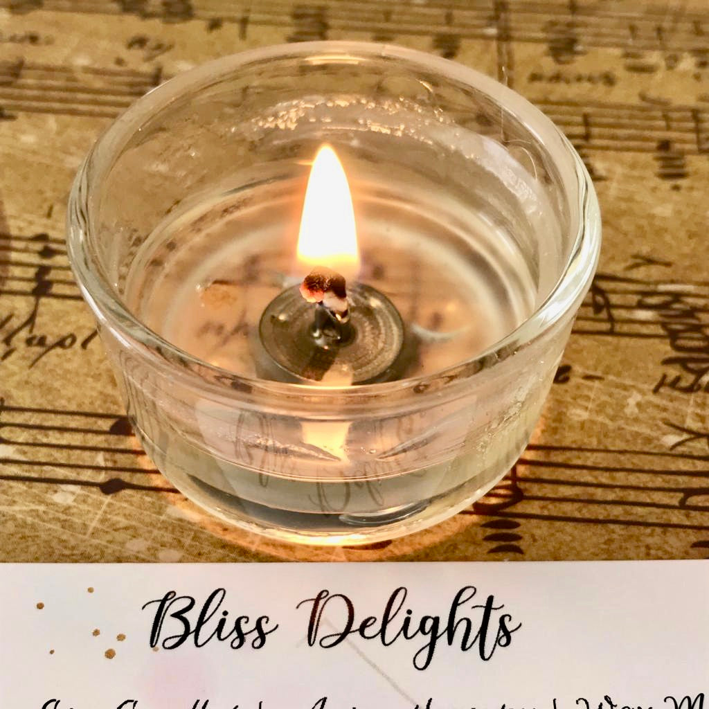 Bliss Delights Velvet Rose & Oud Tealights | Vegan Refill Tealights