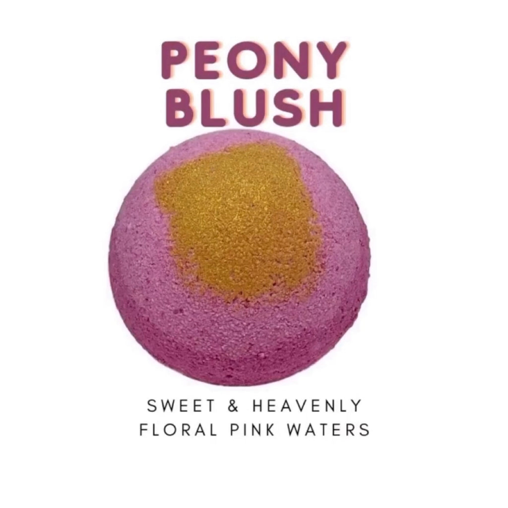 Stephanie Llanelli Cosmetics Luxury Peony Blush Bath Bomb