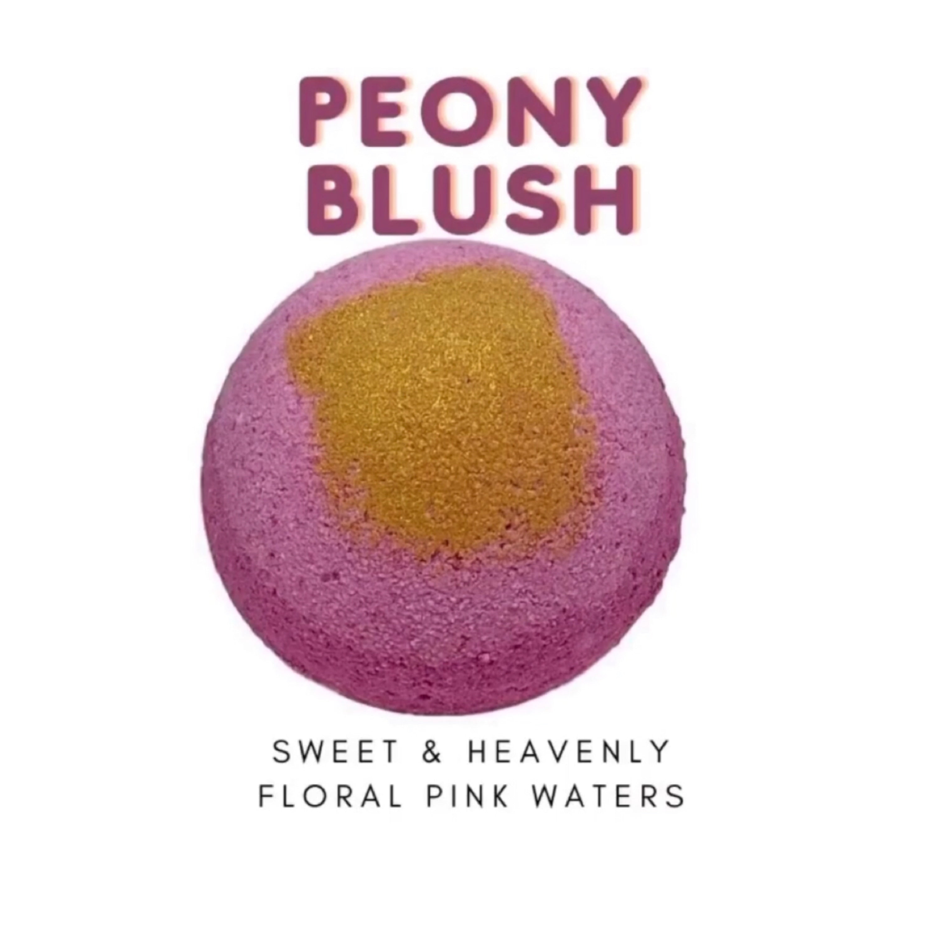 Stephanie Llanelli Cosmetics Luxury Peony Blush Bath Bomb